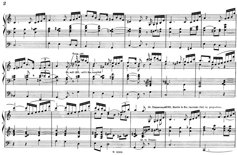 Concert Overture in C Major, by Alfred Hollins, Order Online