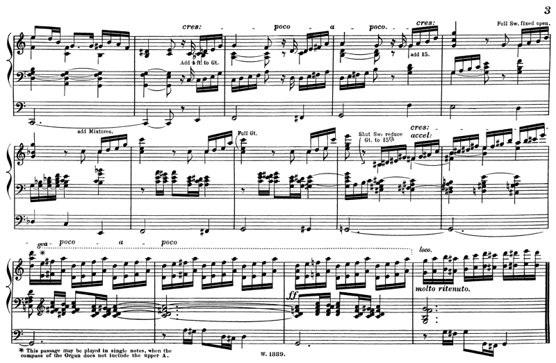 Concert Overture in C Major, by Alfred Hollins, Order Online