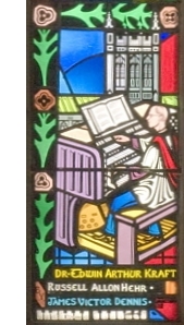 Edwin Arthur Kraft window, Trinity Episcopal Cathedral, Cleveland, Ohio; photo by William T van Pelt